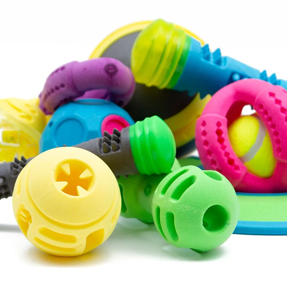 Great&Small Frubba Mushroom & Rope Treat Toy - Image 5