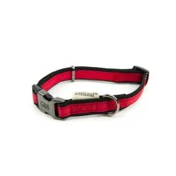 Great&Small Adjustable Neoprene Collar Red
