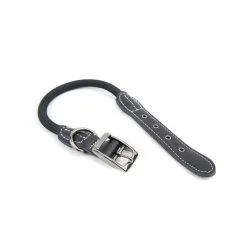 Great&Small Black Rope Mountain Collar With Leather