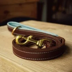 Hawkhurst Leather Blue Lead