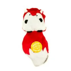 Great&Small Sneaky Squeakers Fox Ultrasonic Dog Toy