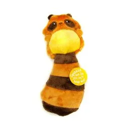 Great&Small Sneaky Squeakers Raccoon Ultrasonic Dog Toy