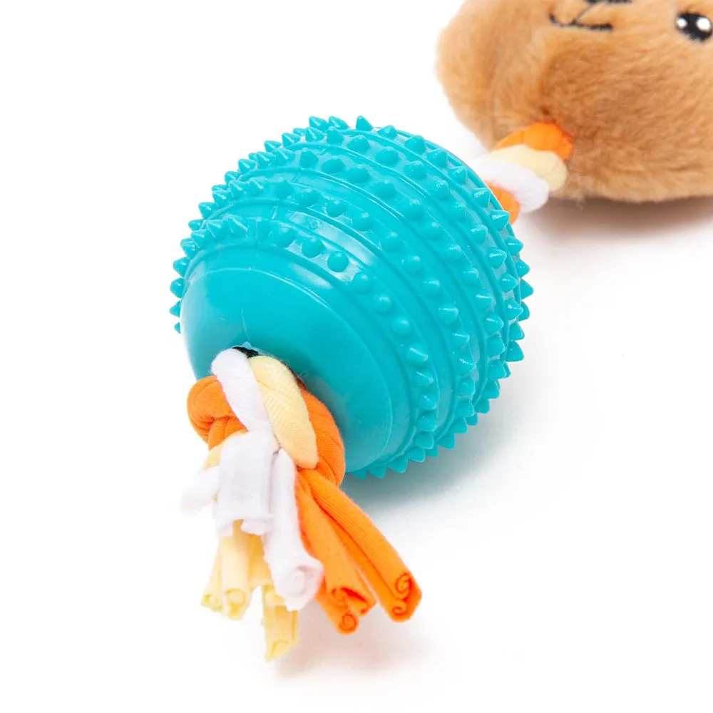 Great&Small Little&Lively Soft Rabbit Face With Rope & TPR Ball - Image 2