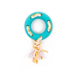 Great&Small Little&Lively TPR Ring & Internal Jersey Rope Toy