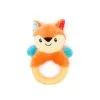 Great&Small Little&Lively Soft Fox & TPR Ring Toy