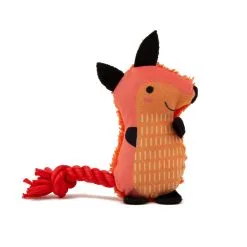 Great&Small Little&Lively Fox With Rope Toy
