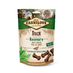 Carnilove Semi Moist Dog Treats Duck With Rosemary 200g