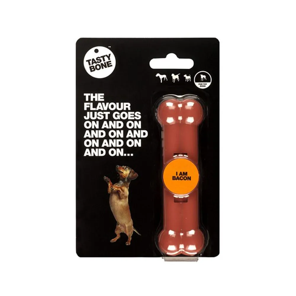 TastyBone Puppy Bacon Bone Toy