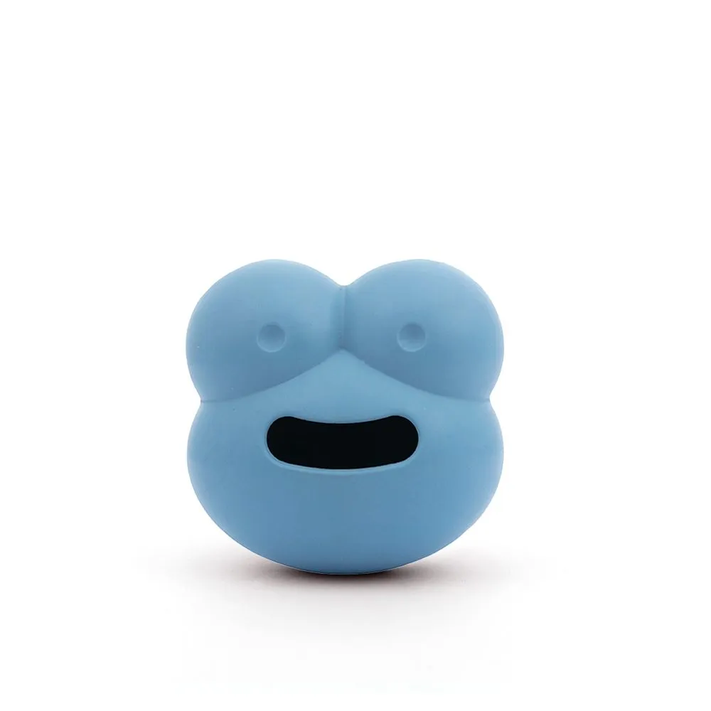 Frogg Robert Blue Chew Treat Dog Toy