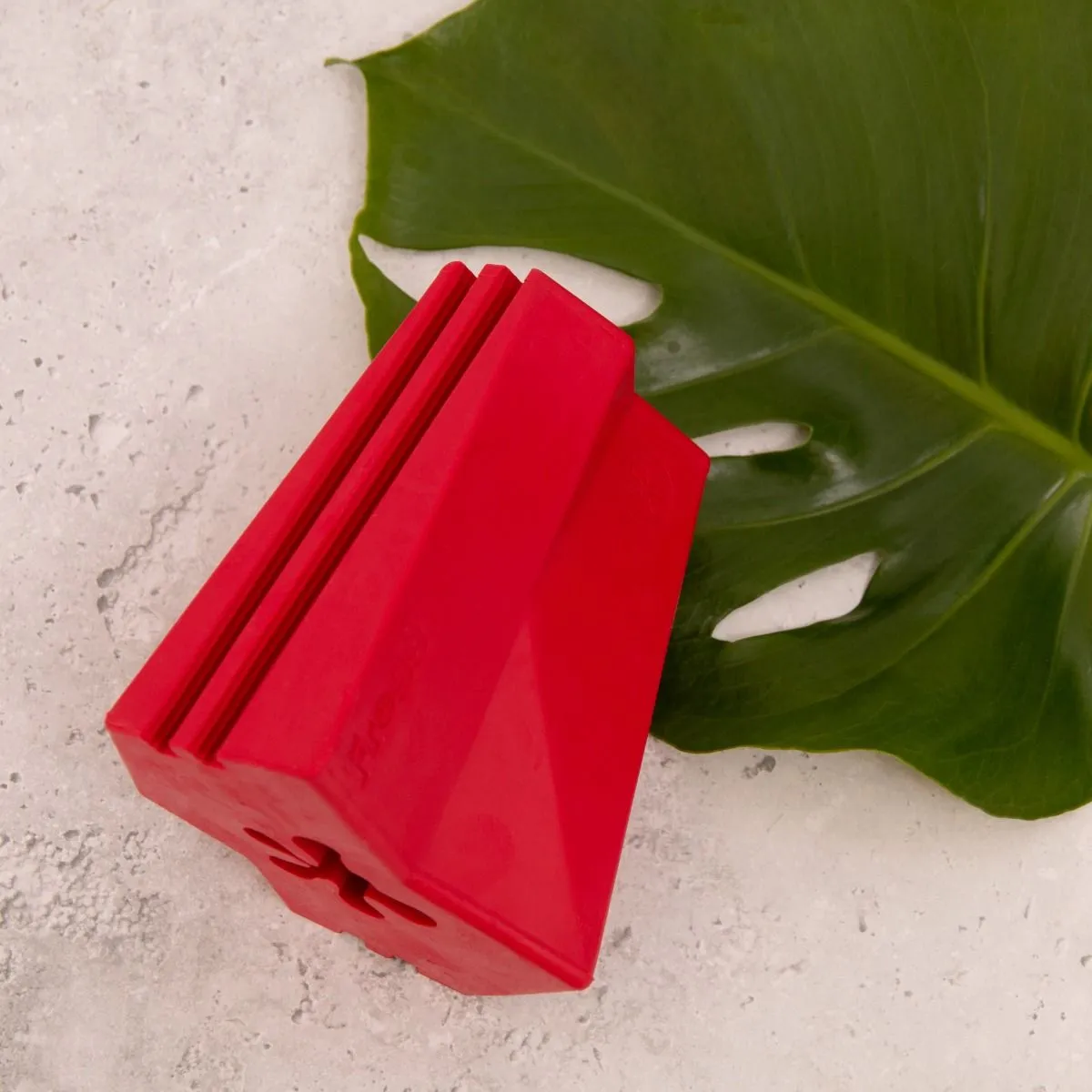 Frogg The Brick Red Chew Treat Dog Toy - Image 3