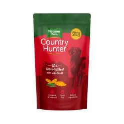 Natures Menu Country Hunter Dog Pouch Beef 150g