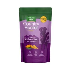 Natures Menu Country Hunter Dog Pouch Turkey 150g