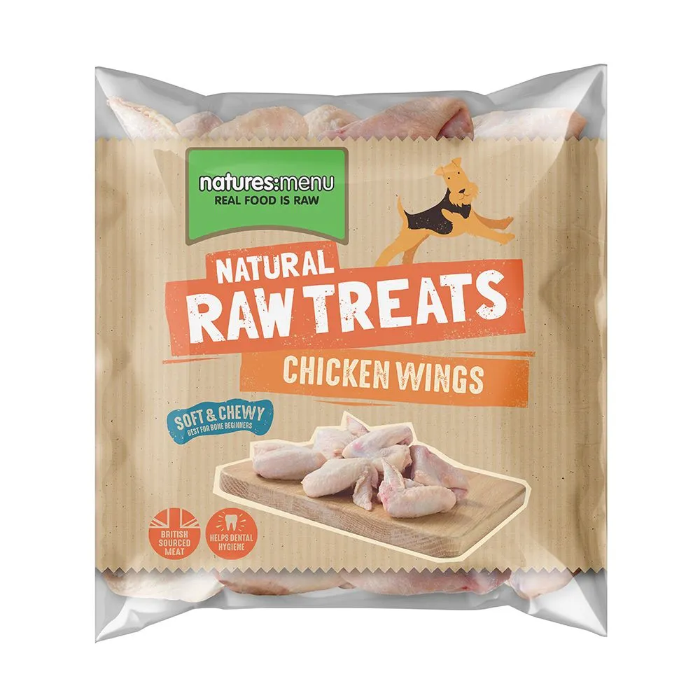 Natures Menu Chicken Wings Raw Chews 1kg