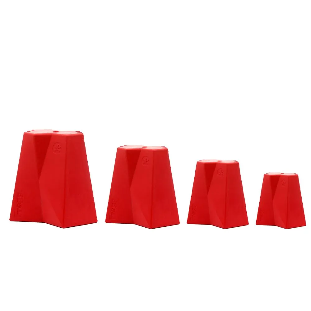 Frogg The Brick Red Chew Treat Dog Toy - Image 2