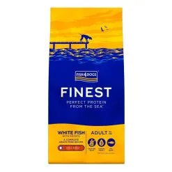 Fish4Dogs Finest White Fish Adult Large Kibble 1.5kg
