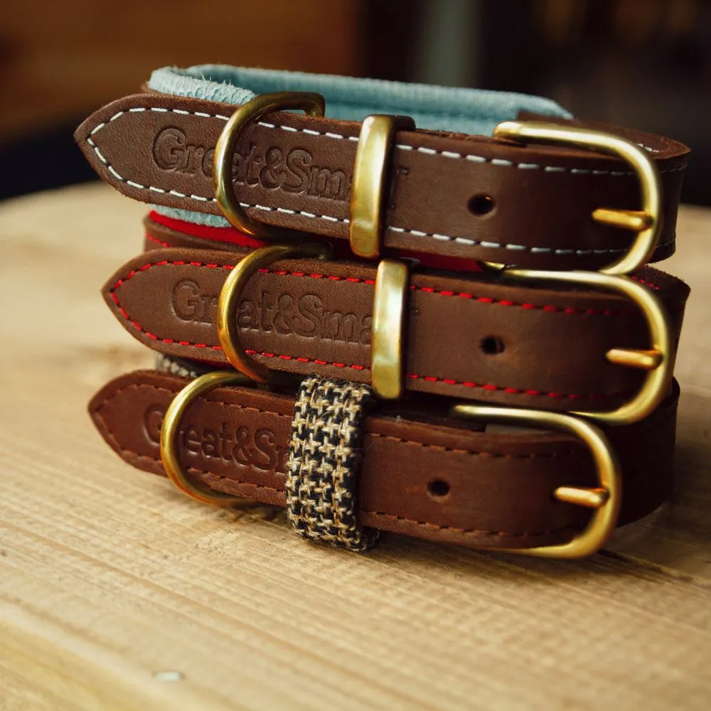 Hawkhurst Red Leather Collar - Image 4