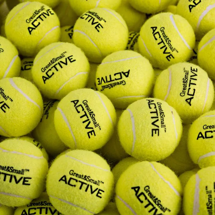 Great&Small Extra Bouncy 70% Rubber Tennis Ball 12 Pack - Image 4