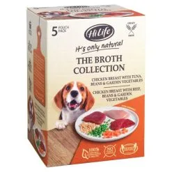 HiLife Its Only Natural Chicken & Tuna In Broth Multipack 100g X 5