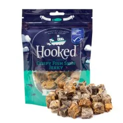 Hooked 100% Natural Crispy Fish Skin Jerky 70g