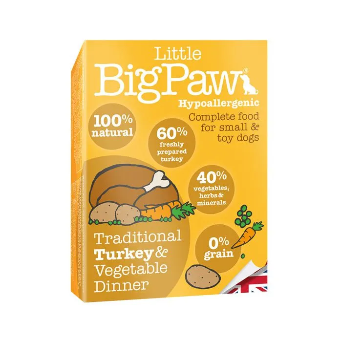Little Big Paw Dog Turkey & Vegetable Dinner