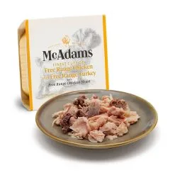 McAdams Free Range Chicken With Free Range Turkey & Chicken Heart Dog 150g