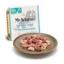McAdams Free Range Turkey With Norwegian Salmon Dog 150g