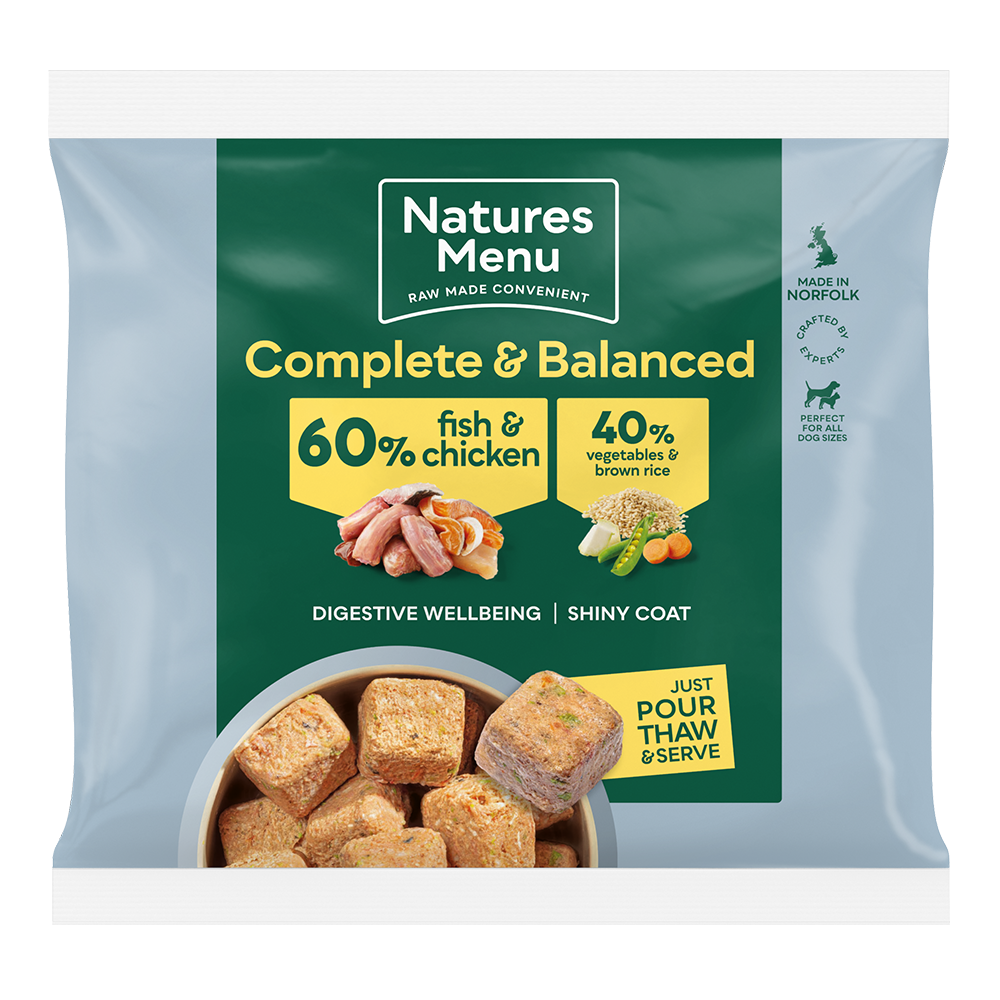 Natures Menu 60/40 Fish And Chicken Nuggets 1kg - Image 3