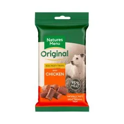 Natures Menu Real Meaty Dog Treats With Chicken 60g