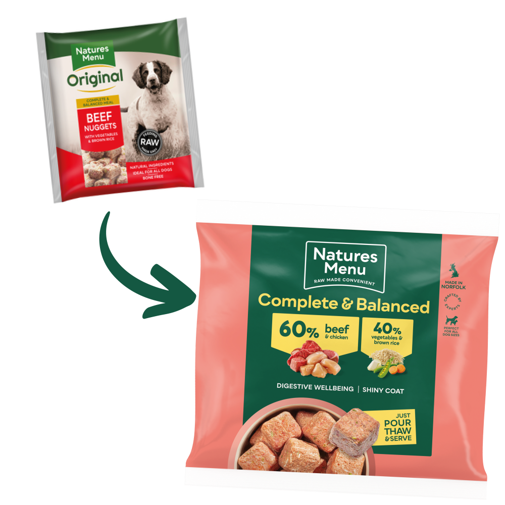 Natures Menu 60/40 Beef And Chicken Nuggets 1kg - Image 4