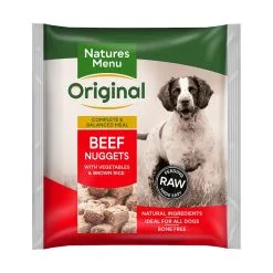 Natures Menu 60/40 Beef And Chicken Nuggets 1kg