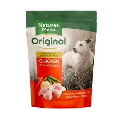 Natures Menu Chicken With Vegetables And Rice Dog Pouch 300g