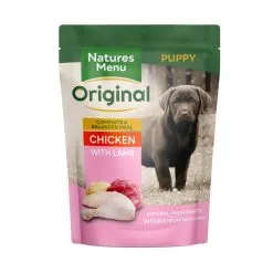 Natures Menu Junior Chicken & Lamb Dog Pouch 300g