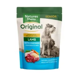 Natures Menu Senior Lamb With Chicken Dog Pouch 300g