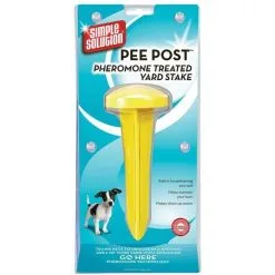 SIMPLE SOLUTION Pee Training Post For Dogs And Puppies