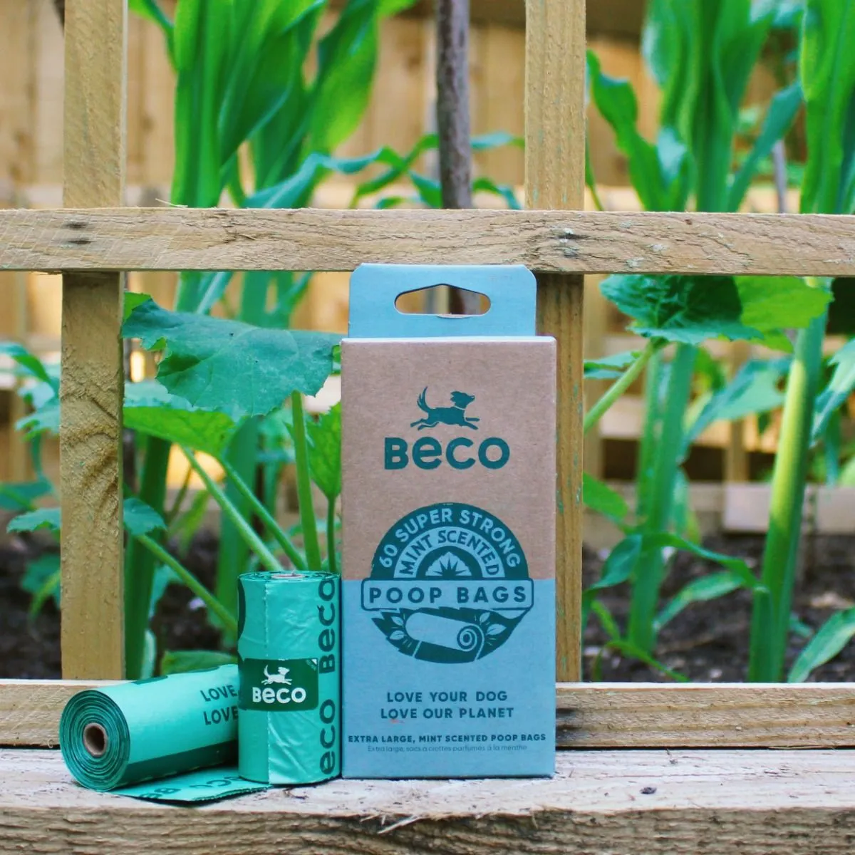 BecoThings Beco Mint Scented Poop Bags (60) - Image 5