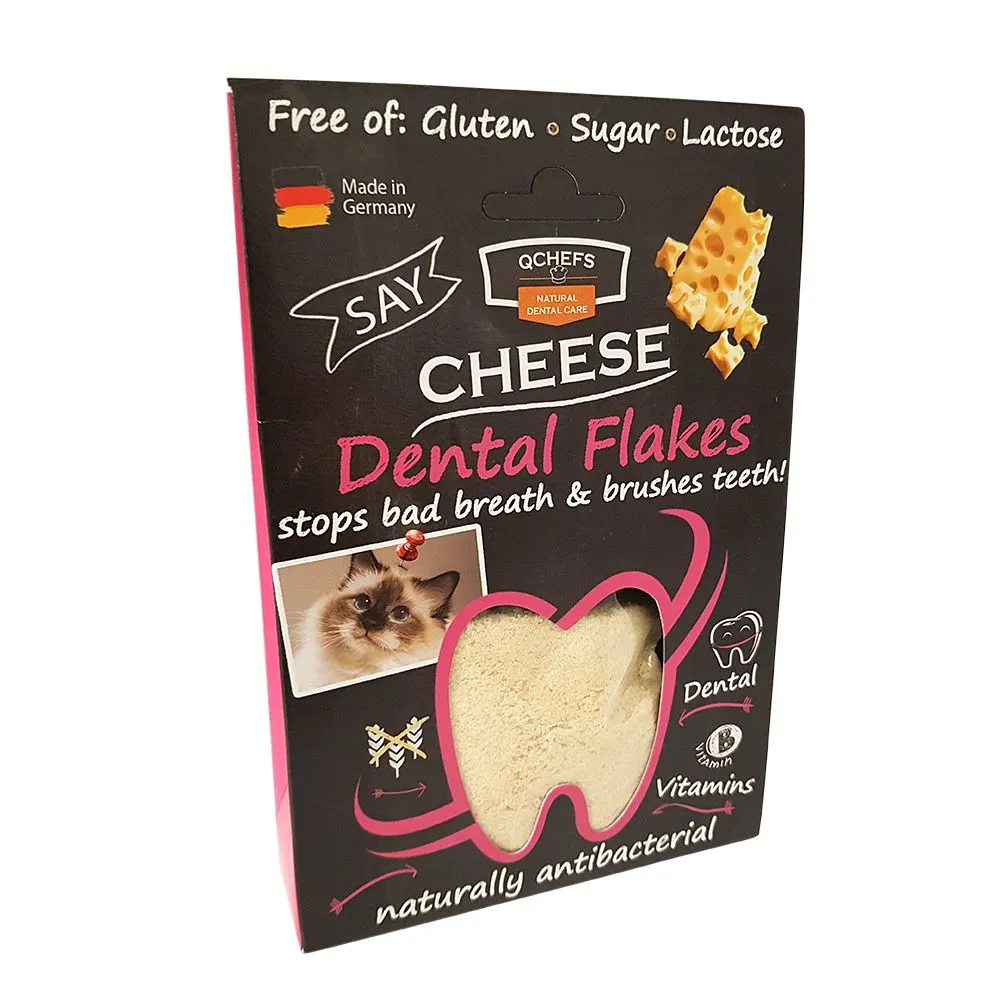 QChefs Dental Flakes For Cats 80g - Image 2