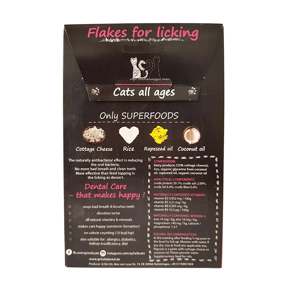QChefs Dental Flakes For Cats 80g - Image 3
