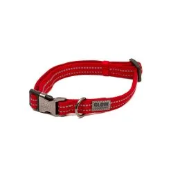 Great&Small Glow Reflective Collar Red