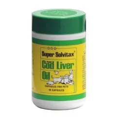 Super Solvitax Cod Liver Oil Capsules