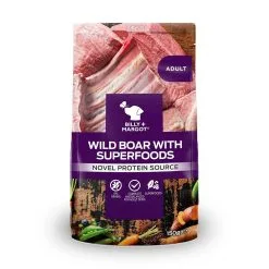 Billy & Margot Wild Boar Pouch 150g