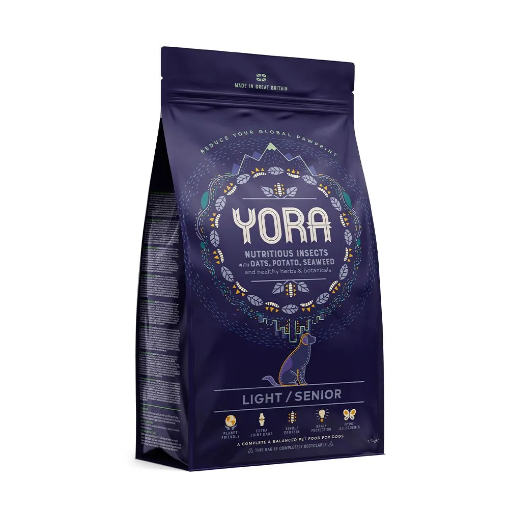 Yora Light / Senior Insect Protein Dog Food